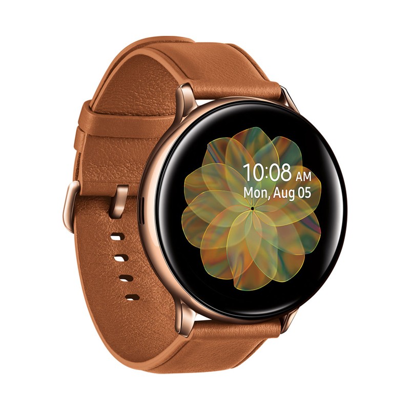 ساعت هوشمند ساسونگ مدل Galaxy Watch Active2 40mm Leatherband Smart