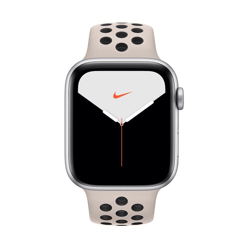 ساعت هوشمند اپل واچ سری 5 مدل  Aluminum Case With Nike Sport Band 44mm