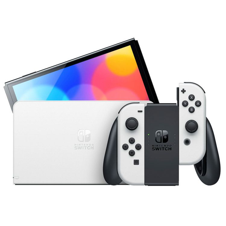 کنسول بازی نینتندو مدل Switch White OLED