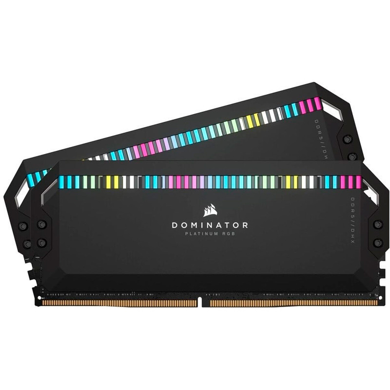 رم کامپیوتر Vengeance Dominator RGB DDR5 کورسیر دو کاناله 64GB فرکانس 5600MHz