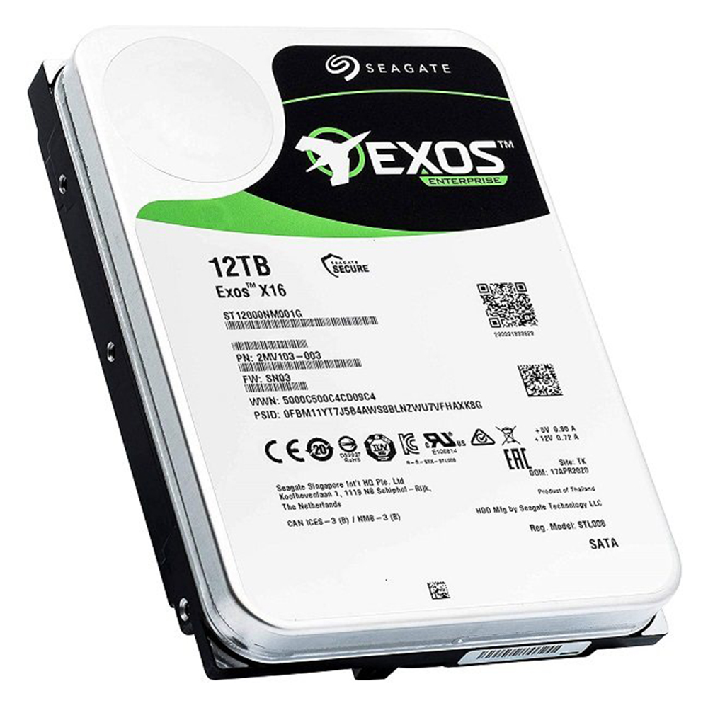 هارد سیگیت مدل Seagate Exos ظرفیت 12 ترابایت