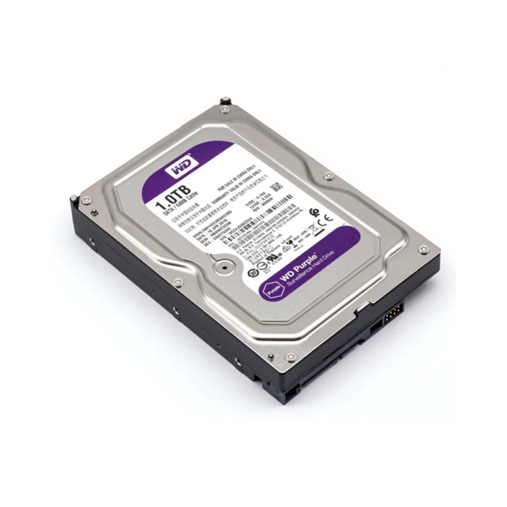 هارد وسترن دیجیتال مدل Purple WD10PURZ ظرفیت 1 ترابایت